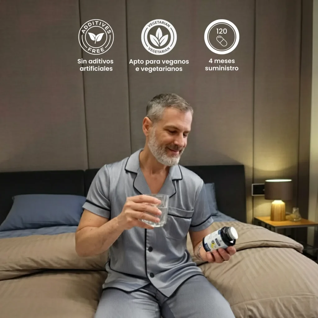 4Sleep Nutribiolite Complejo de Melatonina Dormir bien