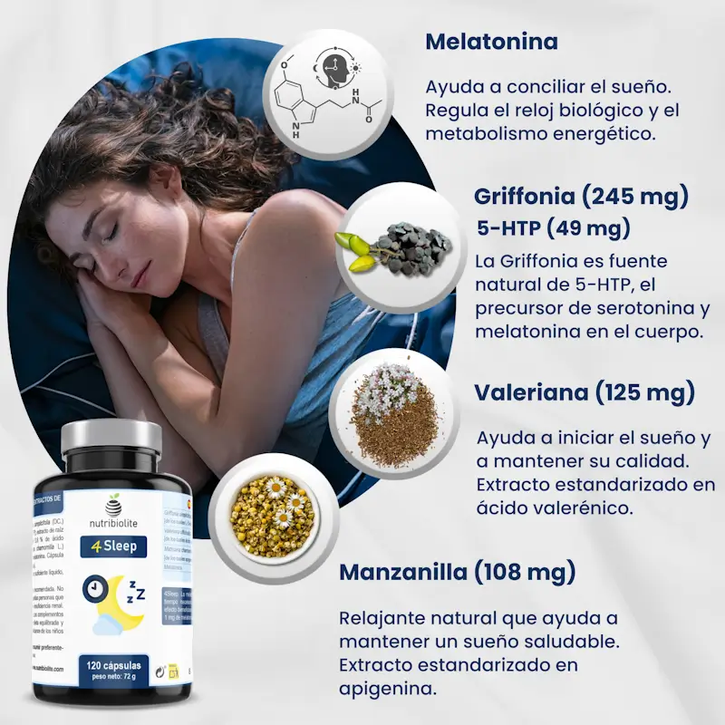 4Sleep Nutribiolite Dormir mejor