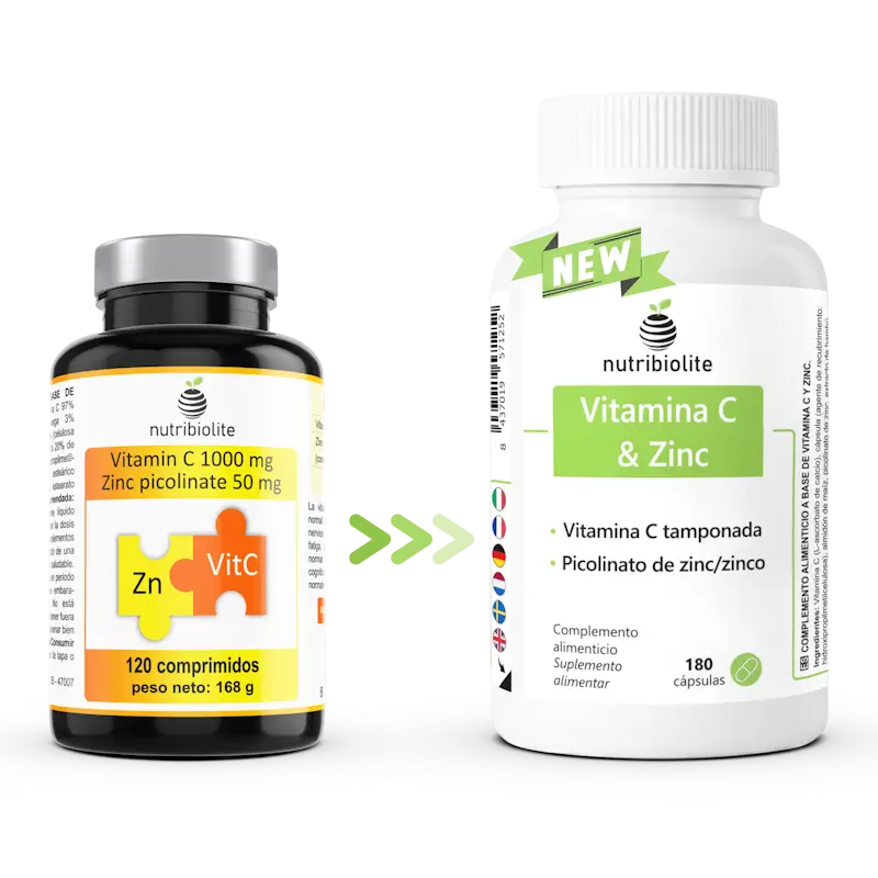 Vitamina C Zinc Picolinato Nutribiolite