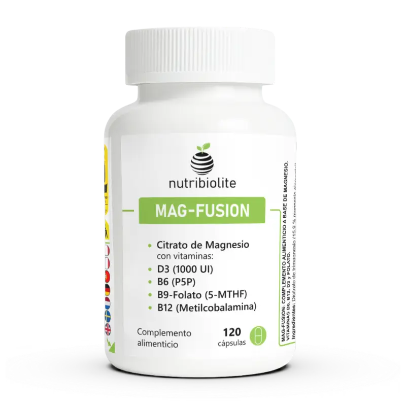 Mag-fusion – magnesio y vitaminas para cansancio y energía