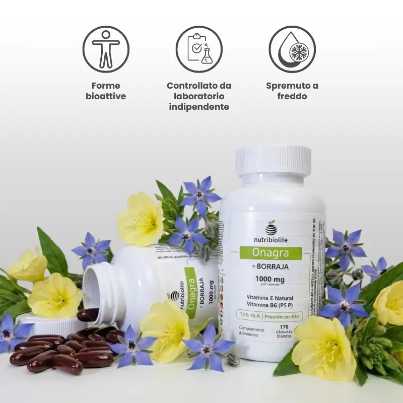 Enotera e Borragine Nutribiolite