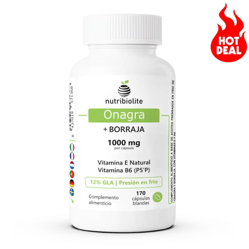Onagra Borraja GLA Nutribiolite