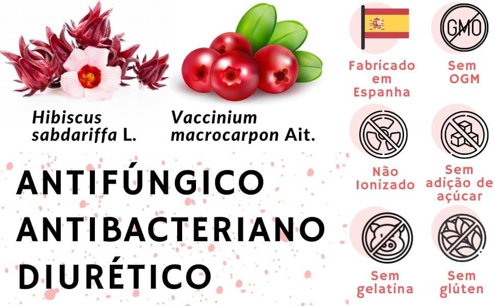 Uritractin Nutribiolite arandos vermelhos cistite cranberry