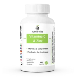 Vitamina C Zinc Zinco Nutribiolite