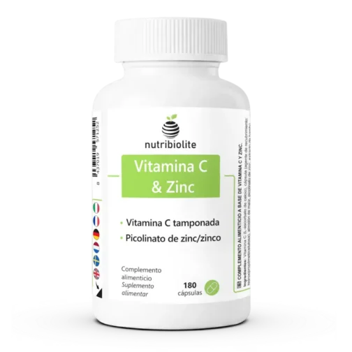 Vitamina C Zinc Zinco Nutribiolite