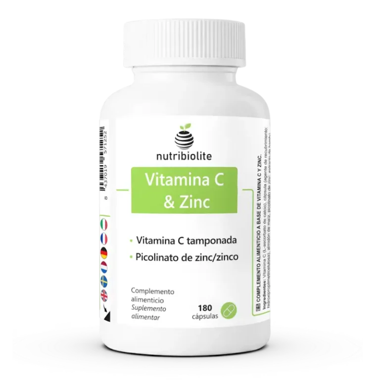 Vitamina C Zinc Zinco Nutribiolite