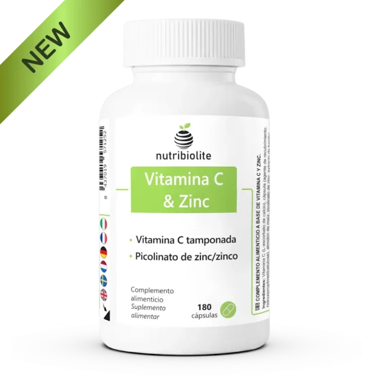 Vitamina C y Zinc Picolinato Nutribiolite
