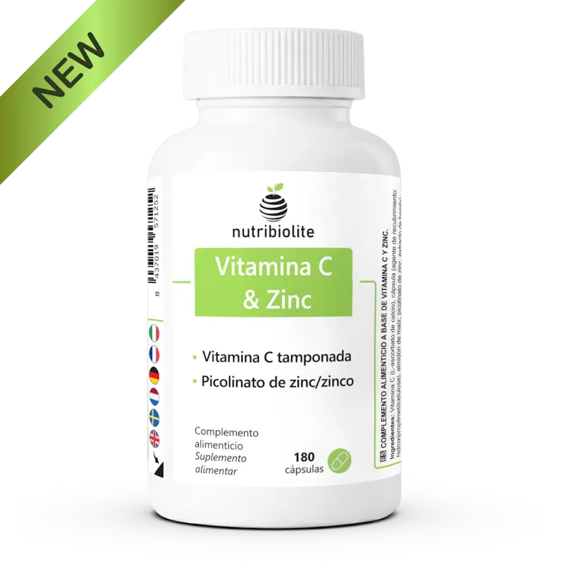 Vitamina C y Zinc Picolinato Nutribiolite