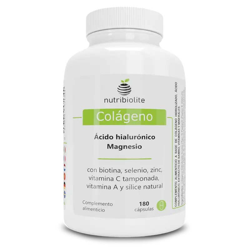 Nutribiolite Colageno complex Colágeno acido hialuronico magnesio y vitaminas