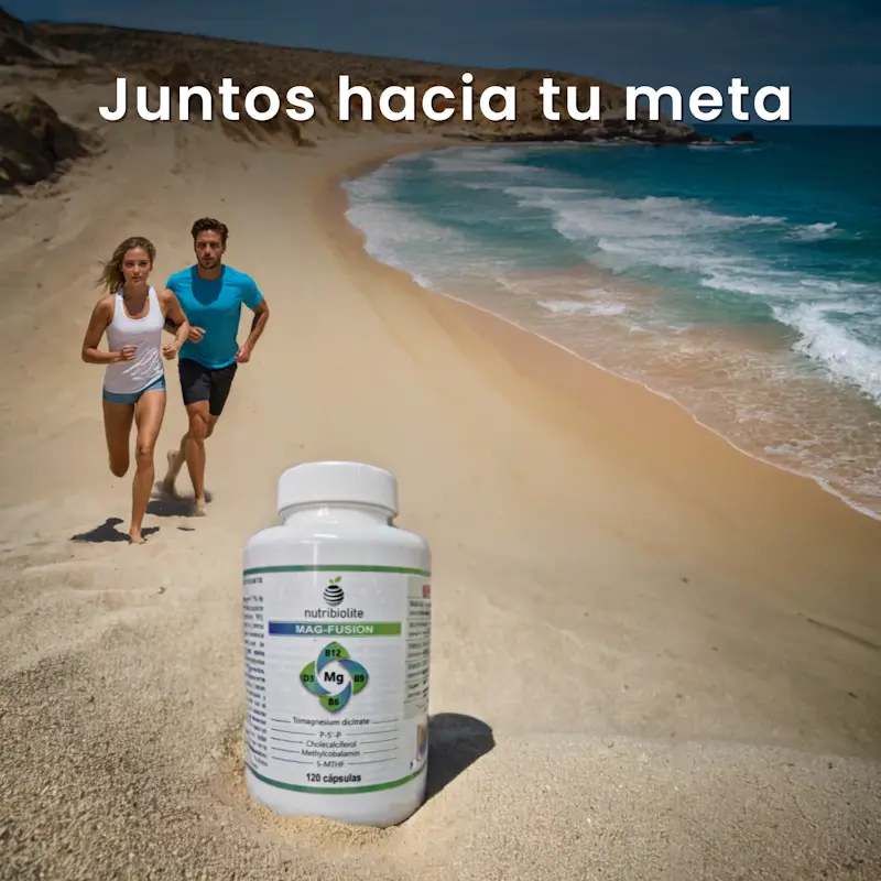 MAG FUSION Nutribiolite Magnesio y vitaminas D3 B6 B12 y folatos