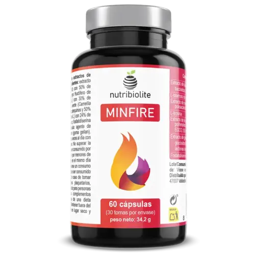 Nutribiolite Minfire Nootrópico natural sin cafeína