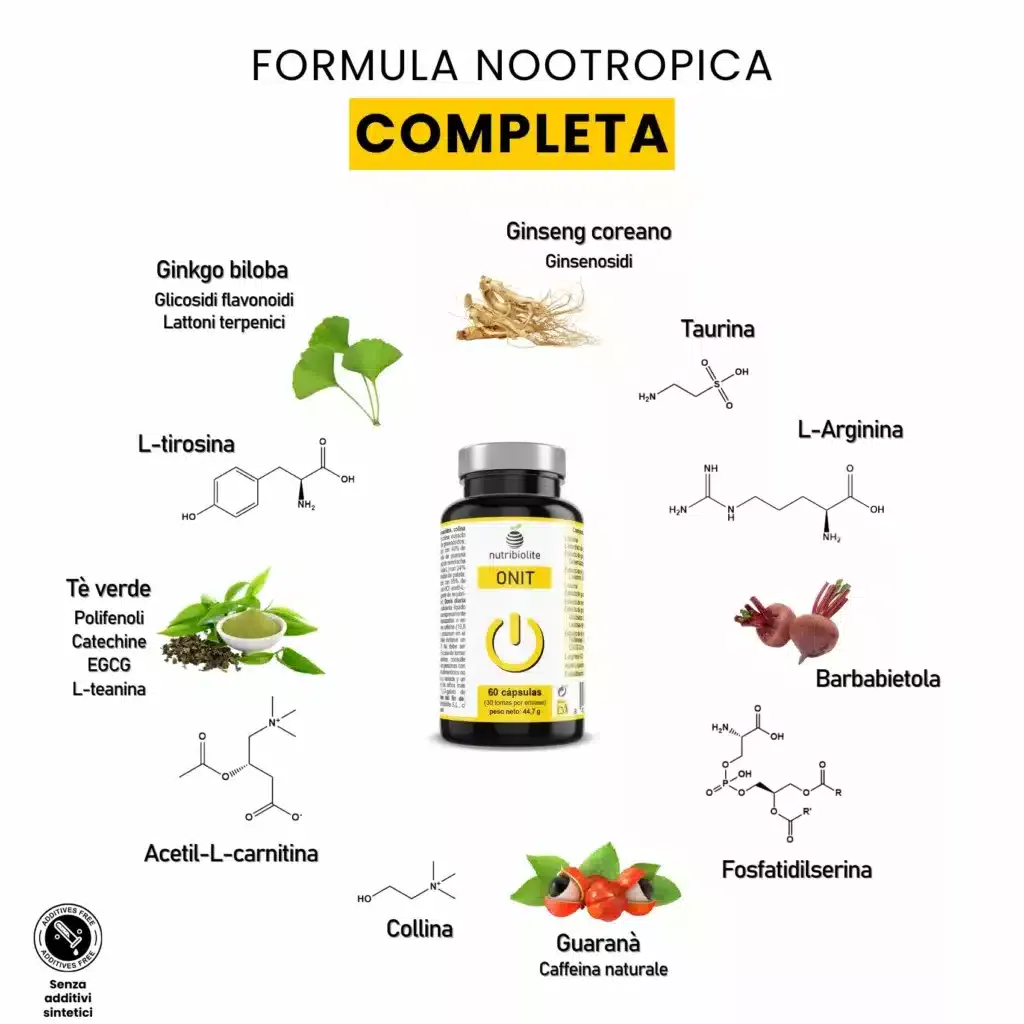 ONIT | Nutribiolite | Stanchezza mentale