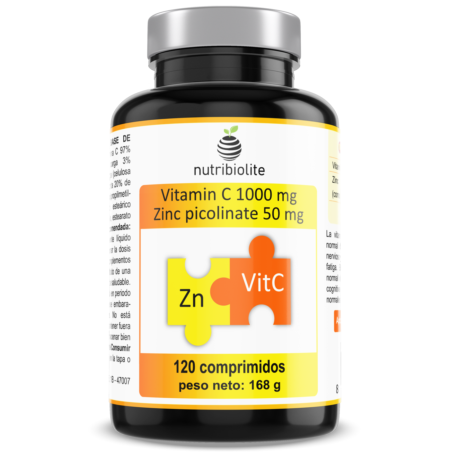 Vitamina C Zn Picolinato Nutribiolite