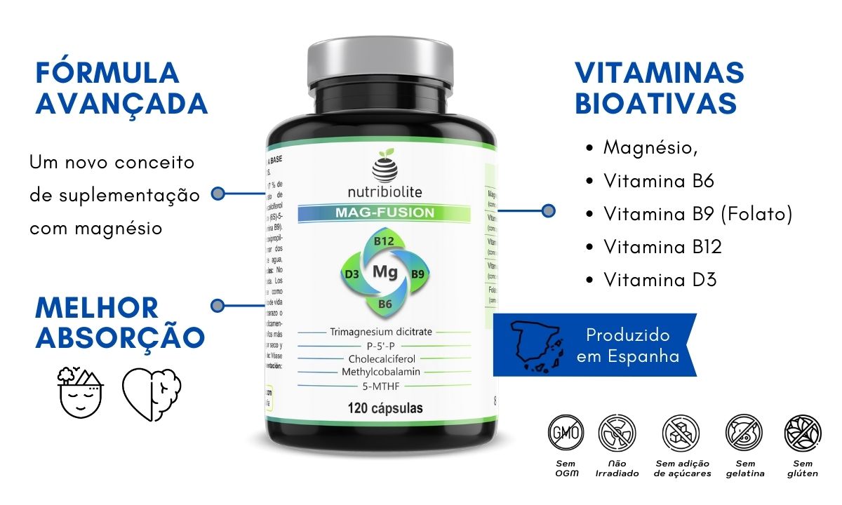 MAG FUSION Nutribiolite citrato de magnésio